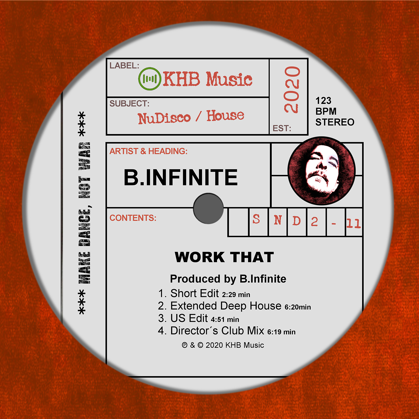 Cover B.Infinite – Work That 1400