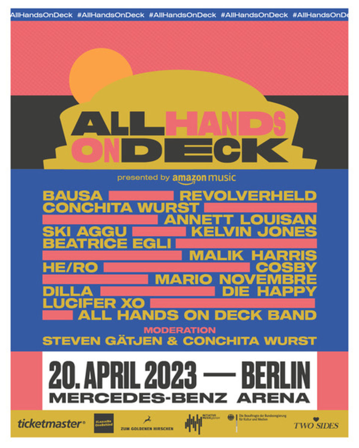 ALL HANDS ON DECK LineUp